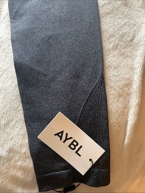 AYBL Charcoal Textured Panel Leggings